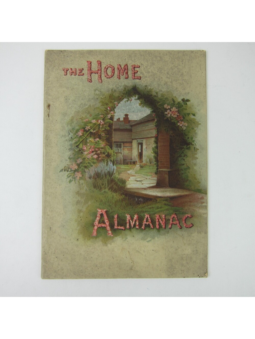 Antique 1894 Home Insurance Co. of New York Almanac Brooklyn Bridge Yale College